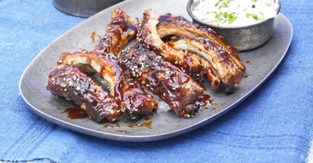 Diabetic-Friendly Sticky oven BBQ ribs