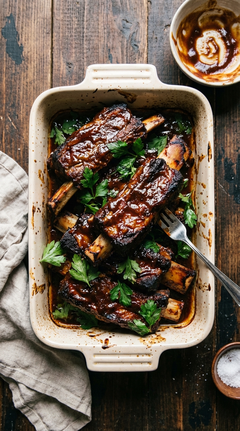 Diabetic-Friendly BBQ Short Ribs without a Grill