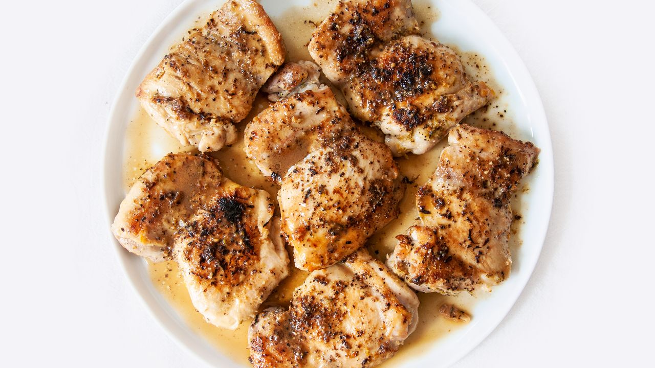 Diabetic-Friendly Citrusy Chicken Thighs
