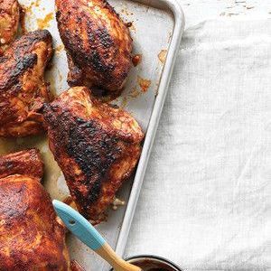 Diabetic-Friendly Grilled Whole Chicken with Barbecue Sauce
