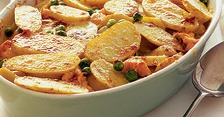 Diabetic-Friendly Potato & salmon grill