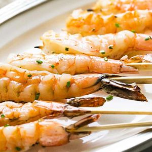 Diabetic-Friendly Grilled Garlic Shrimp Skewers