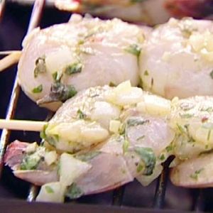 Diabetic-Friendly Shrimp Skewers