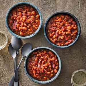 Diabetic-Friendly Slow-Cooker Cherry Baked Beans