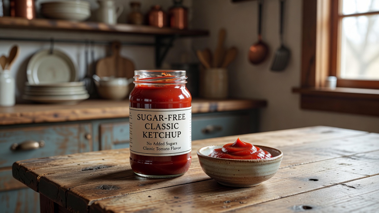 Diabetic-Friendly Sugar-Free Ketchup (Classic)