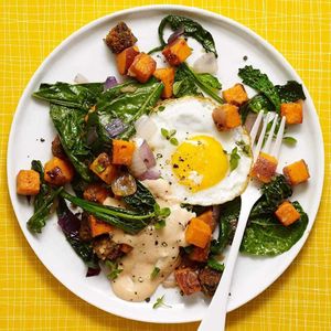 Diabetic-Friendly Veggie Burger Hash